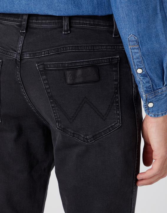 Produktbild Wrangler Texas Slim Jeans Slim Fit black crow (W31/L34)