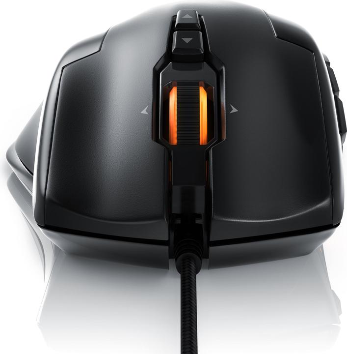 Actual product image Titanwolf Gaming Laser Mouse with 12 programmable buttons | Mouse with 10800 dpi | Polling rate up to 1000Hz (Cable)