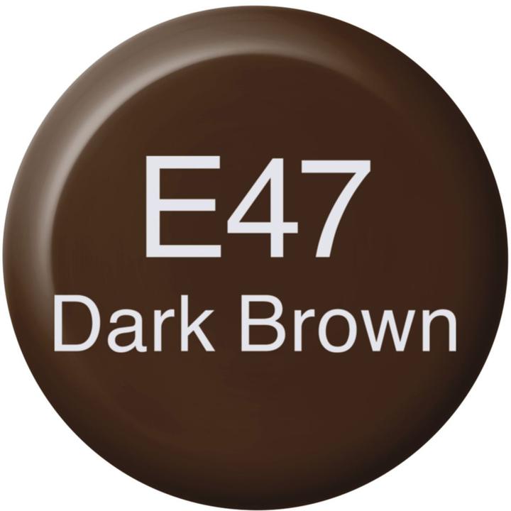 Produktbild Copic Tinte Ink Typ E - 47 (E47 - Dark Brown)