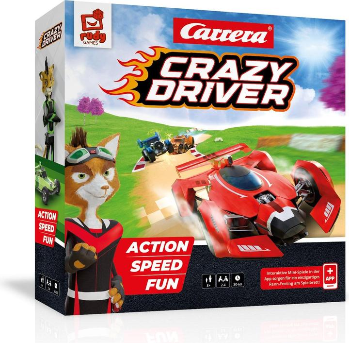 Image du produit Gamelab Crazy Driver by Carrera (Allemand)