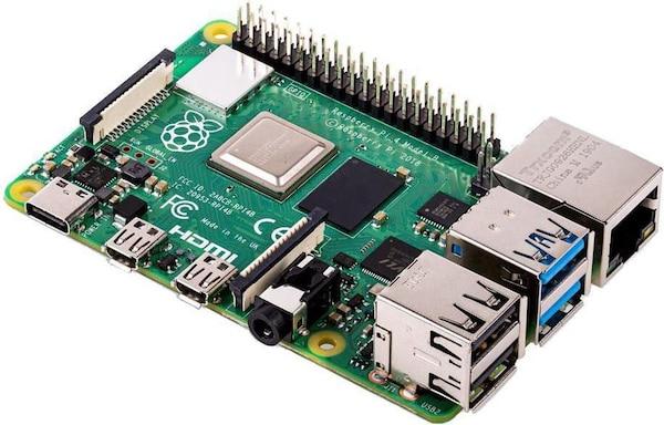Raspberry Pi 4 4G Basic Kit inkl. HDMI + 16GB SD