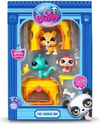 Produktbild Littlest Pet Shop Zestaw Dżungla 3 figurki