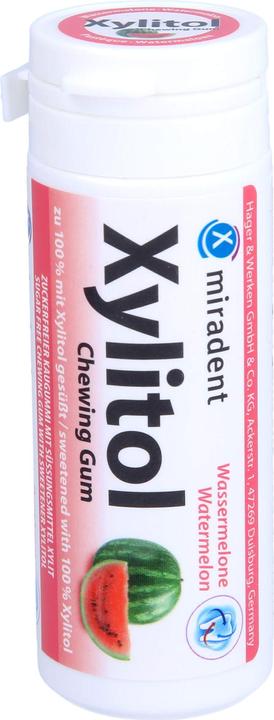 Miradent Xylitol Kaugummi Wassermelone (30 Stk) (30 Stk., 47 g)