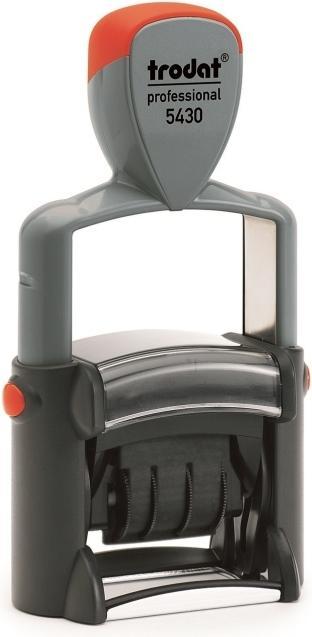 Produktbild Trodat Datostempel 5430 38x23mm m/voucher Professional 4.0
