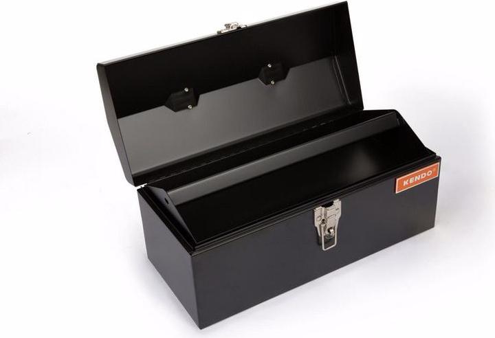 Actual product image Kendo Metal tool box, empty