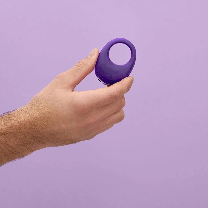 Actual product image Je Joue Mio Cock Ring - Purple (4 cm)
