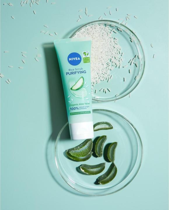 Immagine prodotto NIVEA Scrub al riso con aloe vera biologica (Esfoliazione, 75 ml)