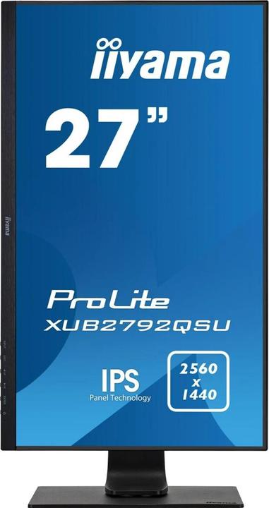 Actual product image iiyama ProLite XU2792QSU-B1 (2560 x 1440 pixels, 27")