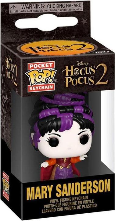 Immagine prodotto Funko Hocus Pocus 2 présentoir porte-clés Pocket POP! Vinyl Mary (Smoke) 4 cm (12)
