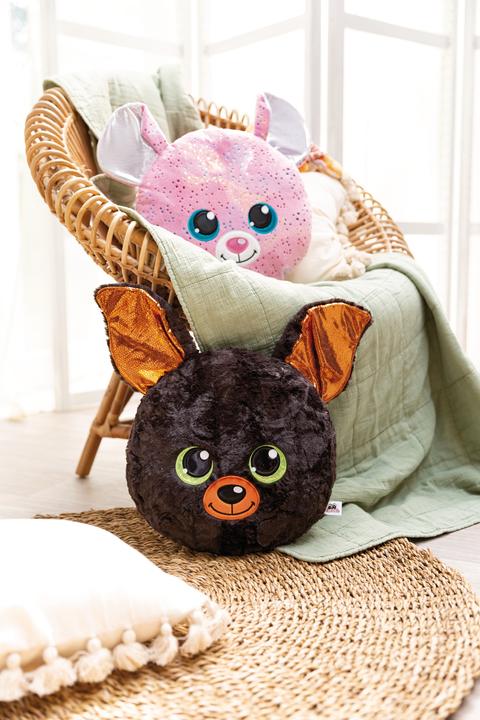 Image du produit NICI Coussin chauve-souris Wakiki 32x32cm (32 x 32 cm)