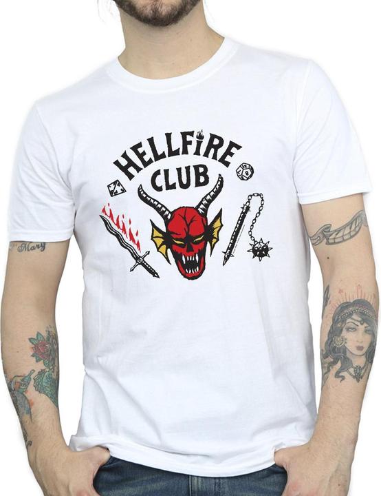 Immagine prodotto Netflix Stranger Things Hellfire Club Maglietta Uomo (5XL)