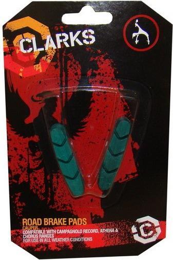 Image du produit Clarks CP221 Cadenceur de frein pour Shimano/Campagnolo, 52 mm, pour jantes en céramique, route (Shimano, Campagnolo, Caoutchouc)