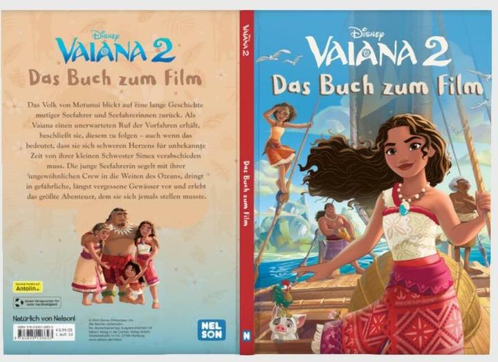 Produktbild Disney Filmbuch zum Vorlesen: Vaiana 2 (Deutsch, 2024)