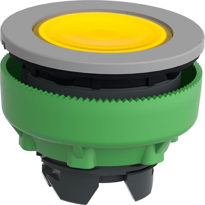 Actual product image Schneider Electric Indicator lamp, front, plastic, yellow, ZB5FV083C0