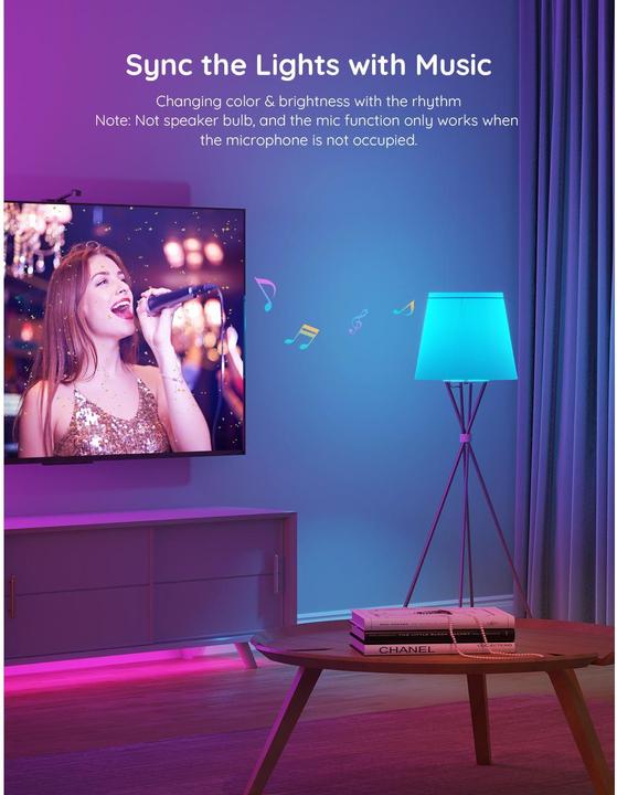 Actual product image Govee Smart Light Bulb (E27, 9 W, 800 lm, 1 x, F)
