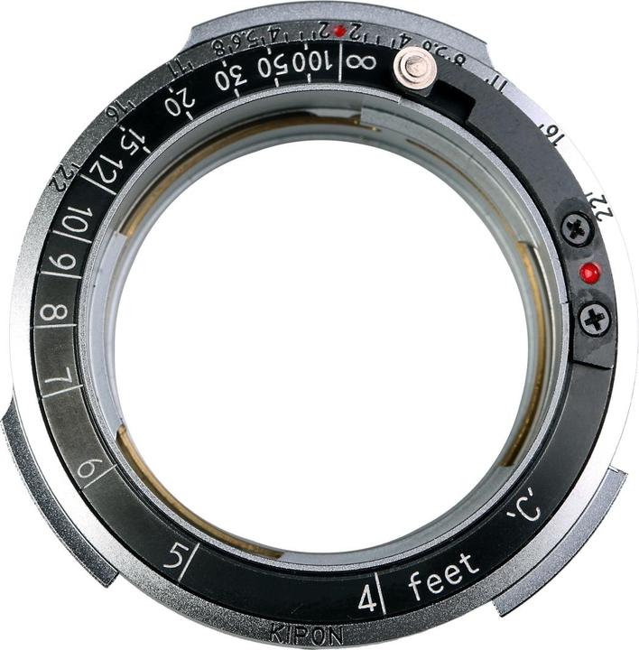 Immagine prodotto Kipon Adattatore per Contarex RF - Leica 39 argento