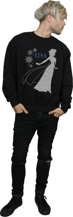 Immagine prodotto Disney Frozen Elsa Christmas Silhouette Felpa Uomo (M)