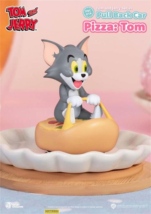 Image du produit Beast Kingdom Tom & Jerry Pull Back Car Series pack 6 voitures à friction Blind Box