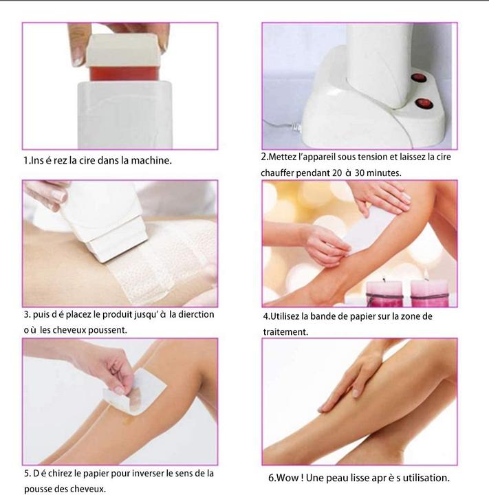 Image du produit Nynelly Réchauffeur de cire Roll On Epilateur Double
