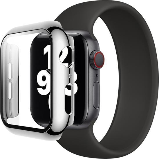 Actual product image EKO Cover for Apple Watch 44mm Full protection with tempered glass