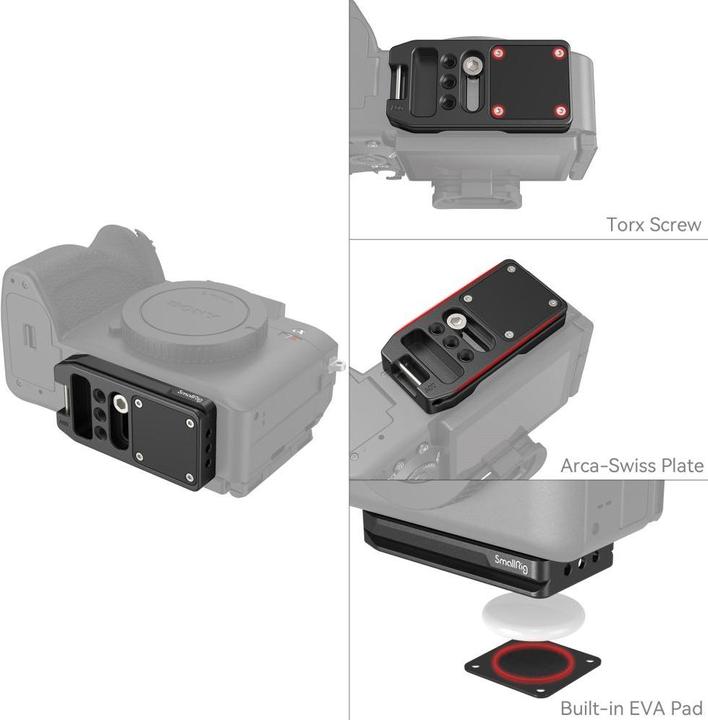 Produktbild SmallRig MD4150 Quick Release Mount Plate for AirTag (Stativadapter)