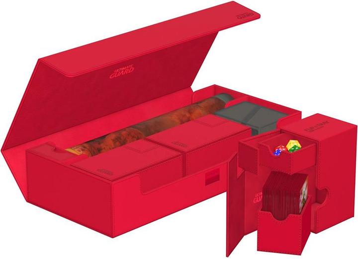 Actual product image Ultimate Guard Card Box XenoSkin Superhive 550+ Red