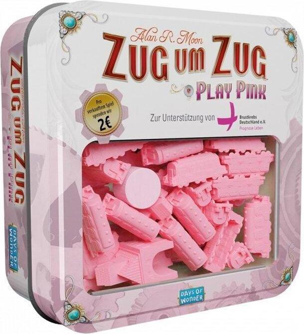 Productafbeelding Days of Wonder Ticket to Ride spelen Roze (Duits)