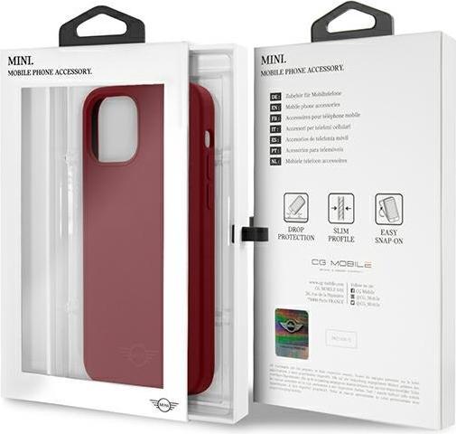 Actual product image Mini MIHCP12LSLTRE iPhone 12 Pro Max 6.7 inches red (Apple iPhone 12 Pro Max)