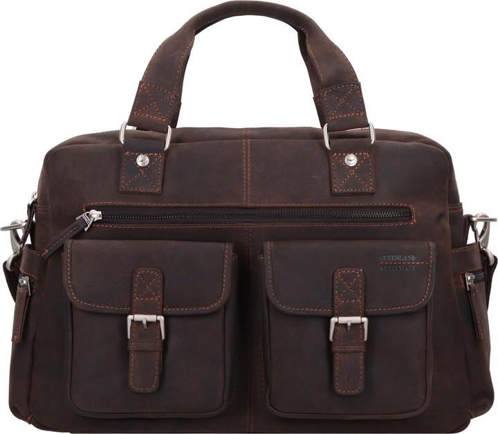 Produktbild Greenland Nature Westcoast Aktentasche Leder 43 cm