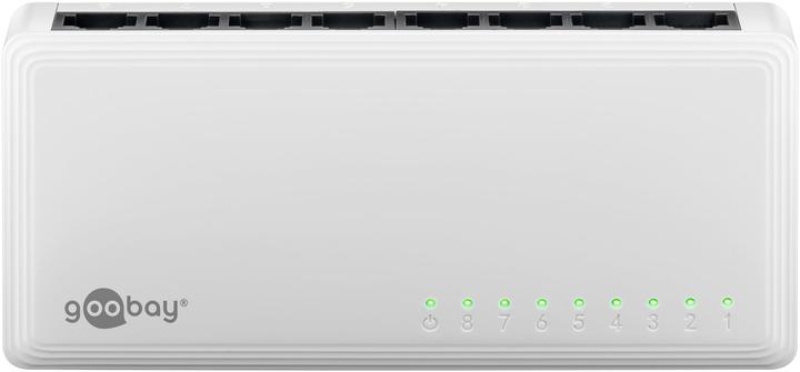 Immagine prodotto Goobay Switch di rete Gigabit Ethernet a 8 porte (8 Porti)