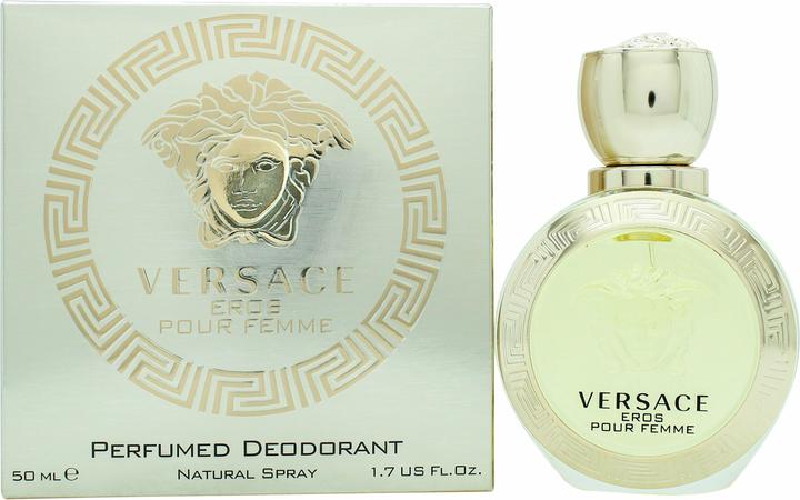 Versace Eros di Deodorante Spray 50 ml (Getto vaporizzato, 50 ml)