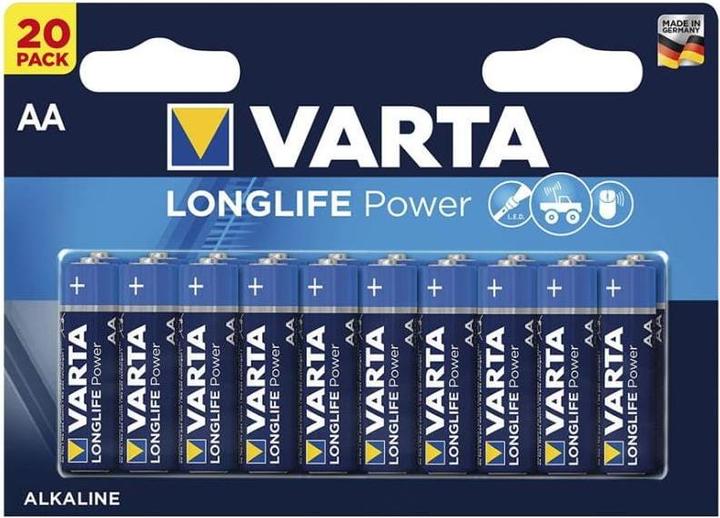Immagine prodotto Varta Potenza LONGLIFICA (20 pz., AA, 2960 mAh)
