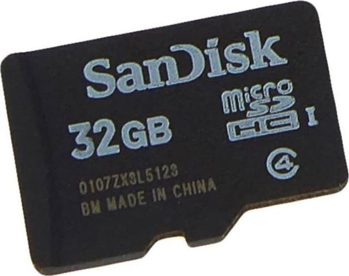 Actual product image SanDisk microSDHC (32 GB, microSDHC)