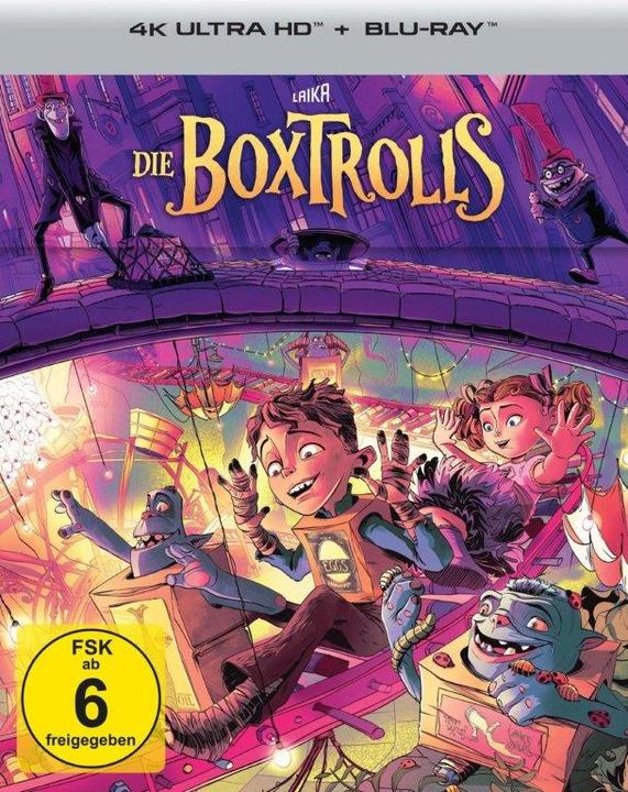 Image du produit Plaion Les Boxtrolls (Blu-ray, 20250130, Allemand)