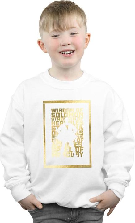 Produktbild Shazam Gold Text Sweatshirt Jungen (116)