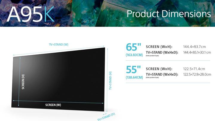 Image du produit Sony OLED XR-65A95K (65", A95K, QD-OLED, 4K, 2022)