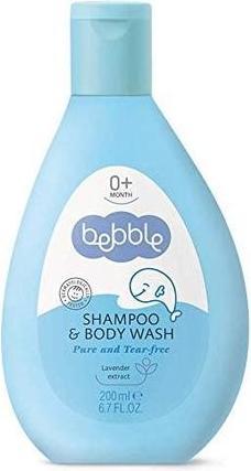 Actual product image Bebble Baby Shampoo & Bath For Skin And Hair 200 Ml