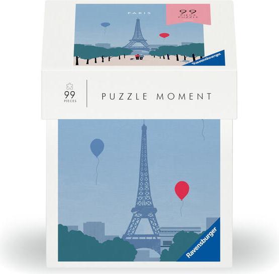 Actual product image Ravensburger Puzzle 12001376 - Paris - 99 pieces Puzzle Moment for adults and children from 14 (99 pieces)