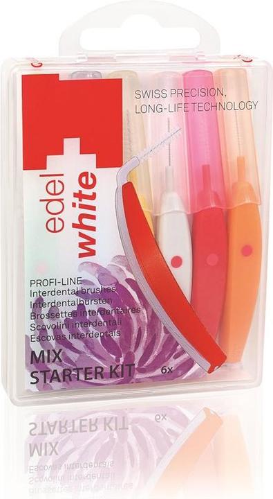 Actual product image Edel + White PROFI-LINE interdental brushes (6 x)