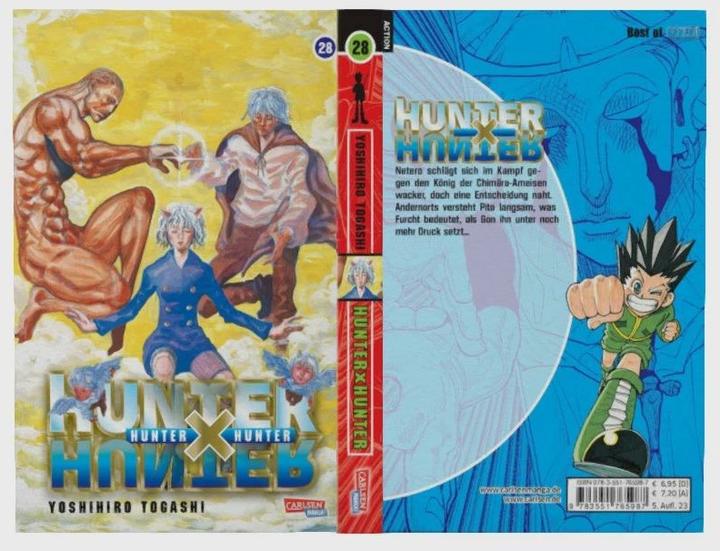 Actual product image Hunter x Hunter, Band 28 (German, Yoshihiro Togashi, 2012)