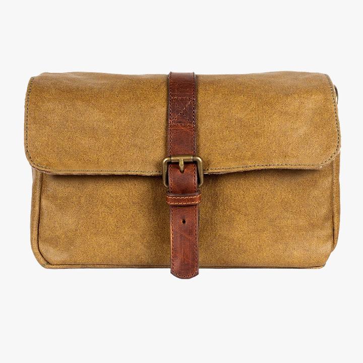 Image du produit Bronkey Paris Canvas-Crossbody-Tasche, Oliv (Sac à bandoulière pour appareil photo)