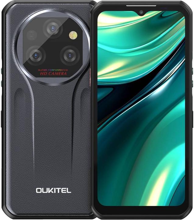 Produktbild Oukitel WP39 5G (6.6" - NFC - 11.000 mAh - 256 GB, 6 GB RAM) Schwarz (256 GB, Grau, 6.60", 64 Mpx)