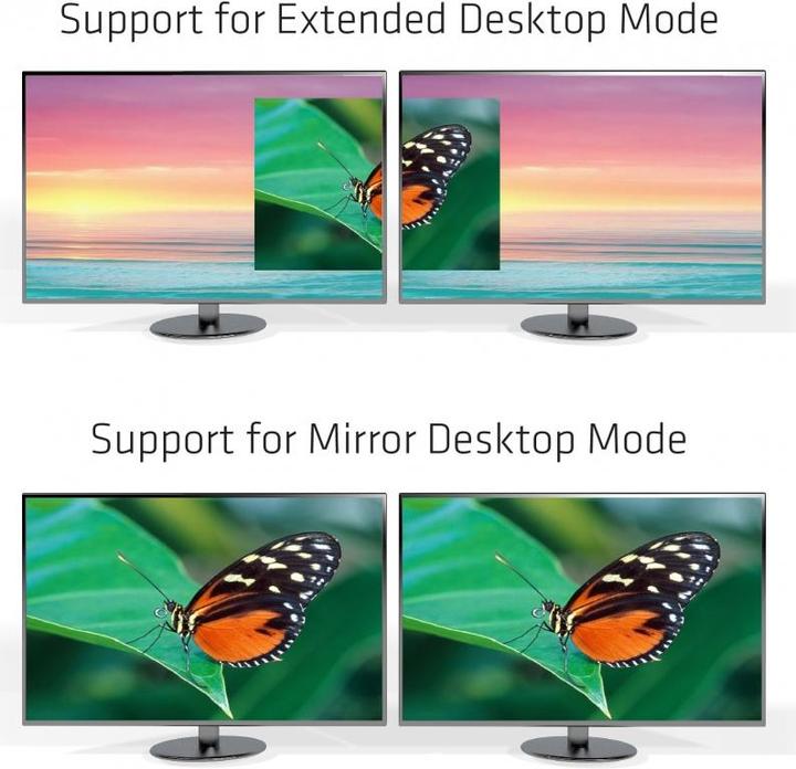 Produktbild Club 3D Thunderbolt 3 auf Dual HDMI 2.0 (HDMI, 20 cm)