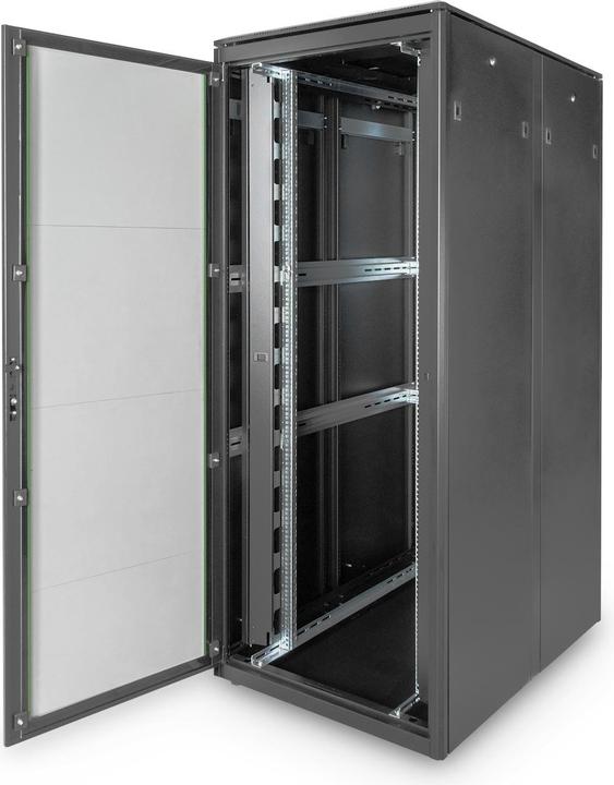 Produktbild Digitus 42U Netzwerkschrank 2053x800x1200mm Farbe schwarz RAL 9005 (42 HE, 19 Zoll Rack)