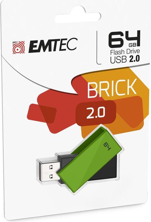 Image du produit Emtec C350 Brick (64 Go, USB-A, USB 2.0)