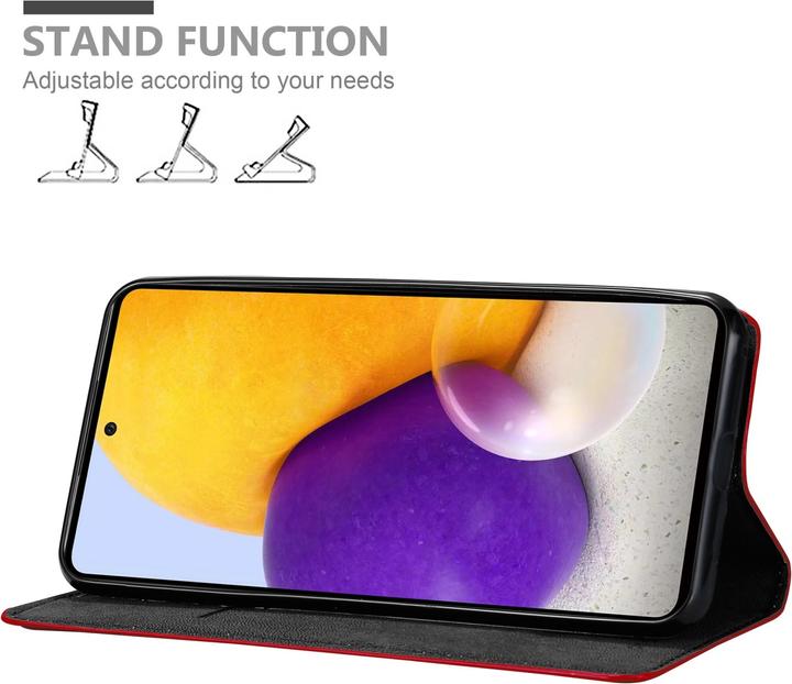 Actual product image Cadorabo Case for Samsung Galaxy A73 5G in Book Invis. Magnet Style (Samsung Galaxy A73 5G)