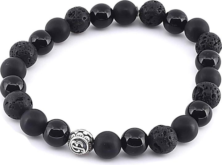 Image du produit Balibay Kejio (20 cm, Onyx, Pierre volcanique, Pierre précieuse, Argent sterling 925)