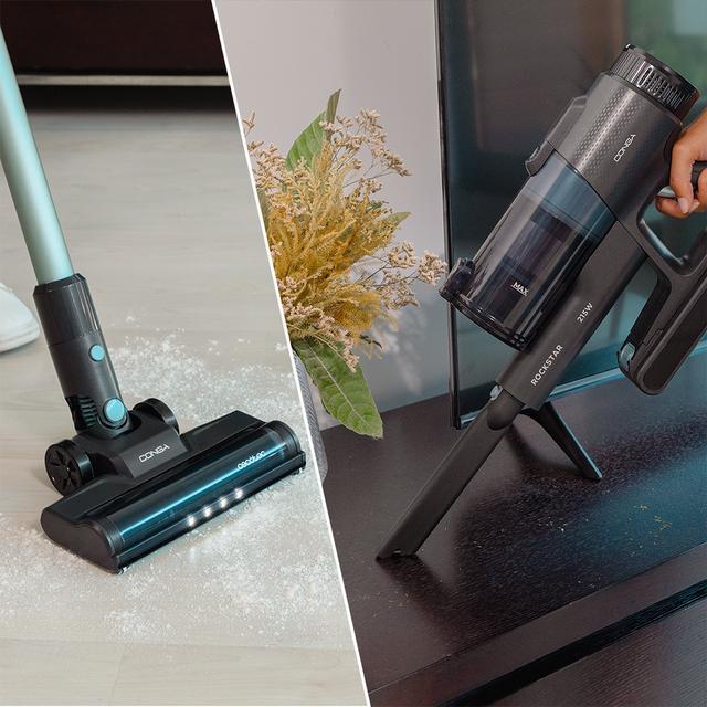 Produktbild Cecotec Conga Wiederaufladbarer Besen Rockstar 1500 215W