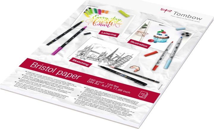 Immagine prodotto Tombow Blocco da disegno Bristol (A4, Nessuna, Copertina morbida)