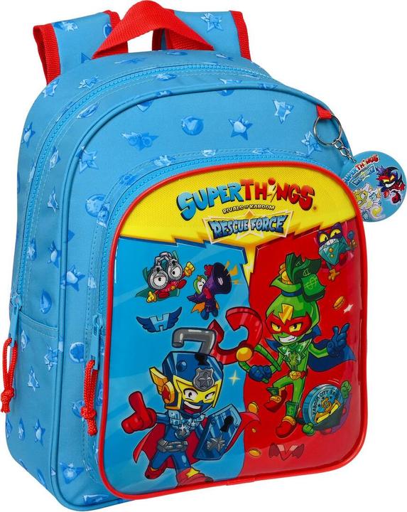 Produktbild Superthings Schulrucksack Rescue force 27 x 33 x 10 cm Blau